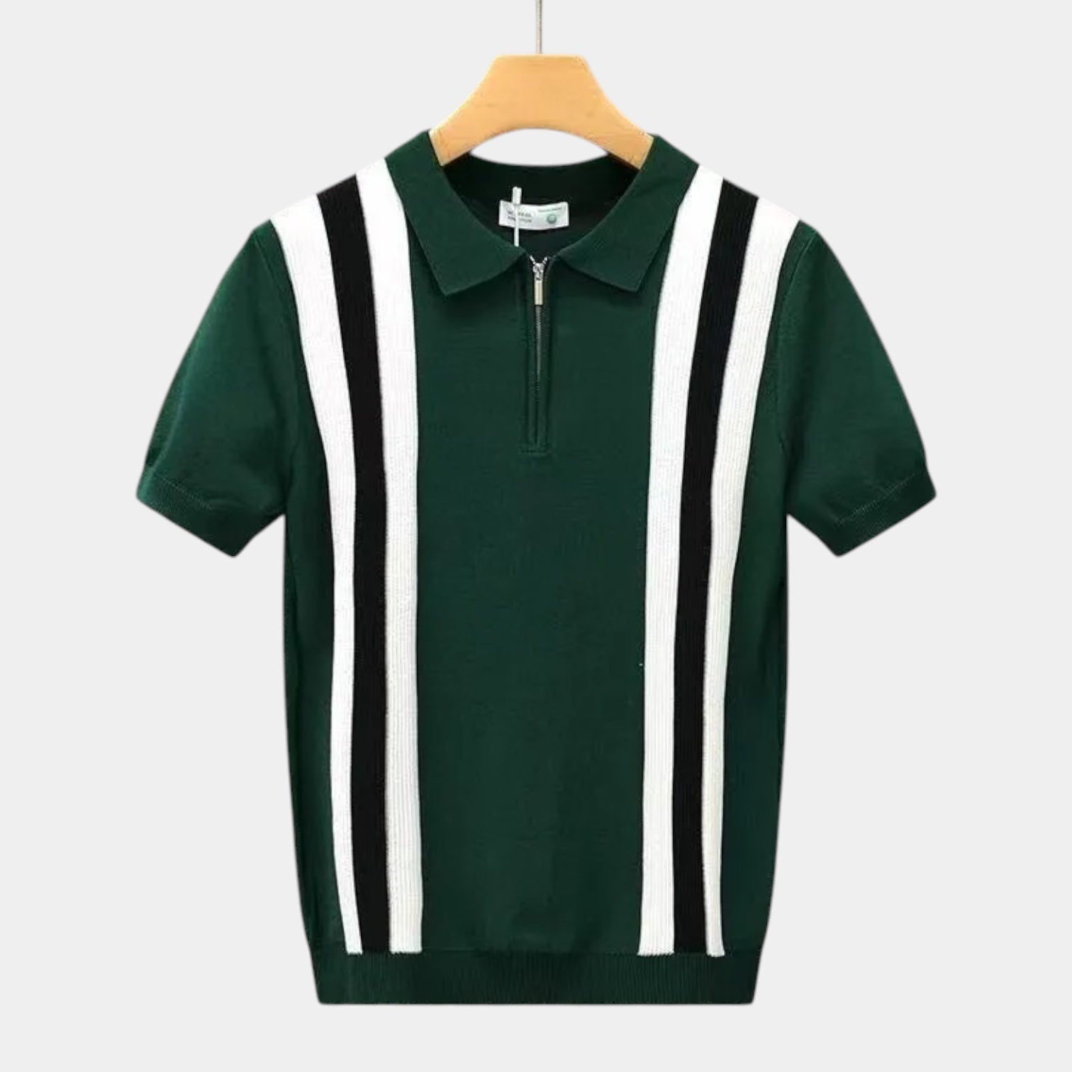 Men’s Merino Zip Polo Shirt