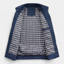Noir | Men's Bomber Jacket - Water-Repellent & Windproof Harrington-Noir-Noir