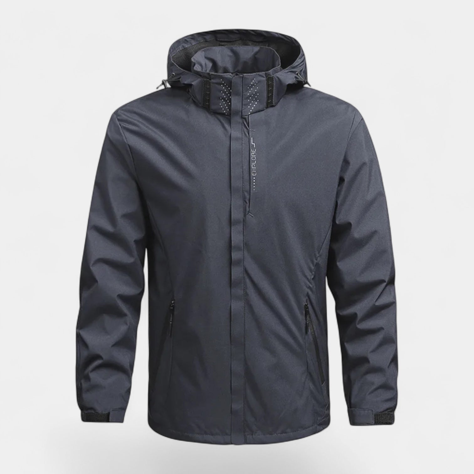 Men’s Jacket with Adjustable Hood
