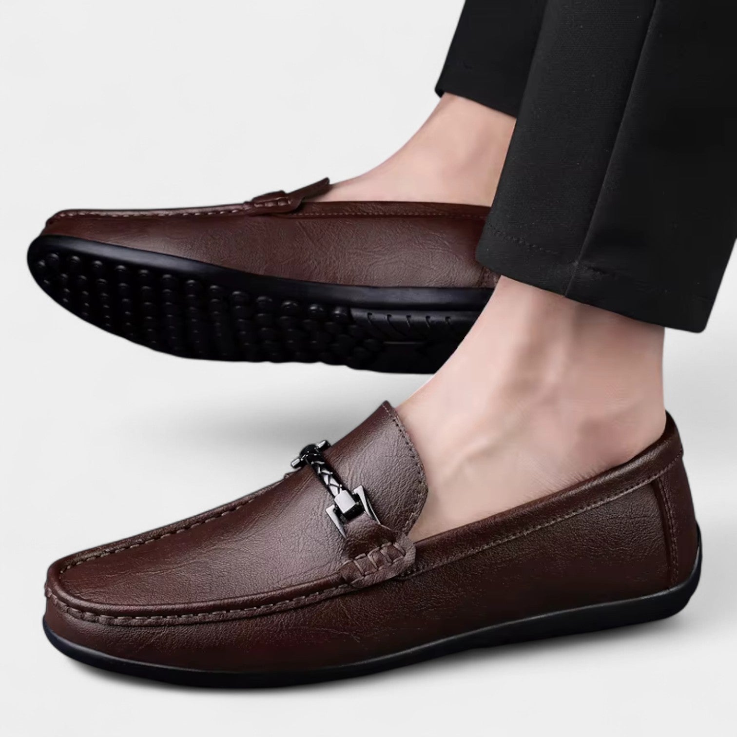 Men’s Leather Business Loafers