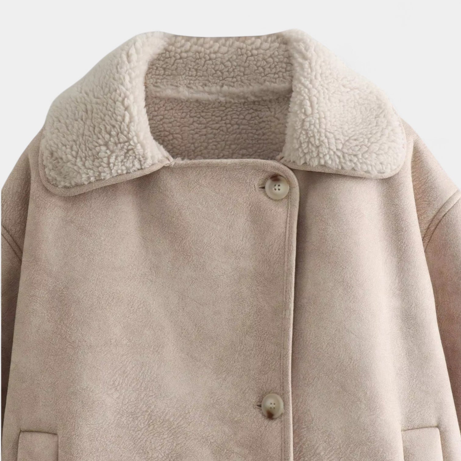 Noir | Women’s Faux-Fur Coat-Jackets-Noir-Noir