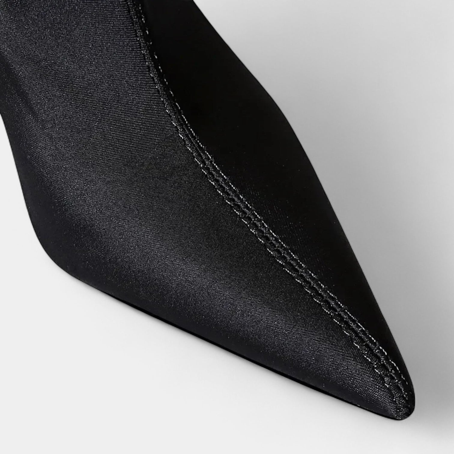 Noir | Black Stretch Ankle Boots