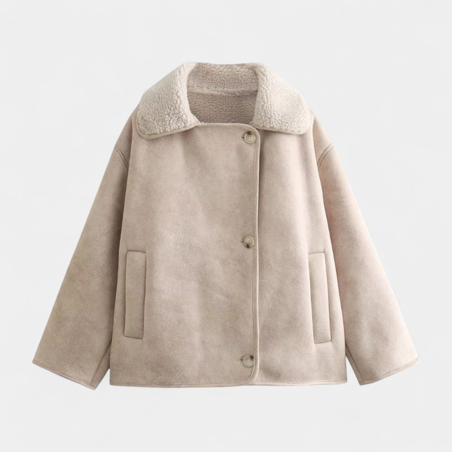 Noir | Women’s Faux-Fur Coat-Jackets-Noir-Noir
