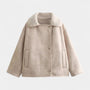 Noir | Women’s Faux-Fur Coat-Jackets-Noir-Noir