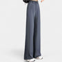 Noir | Women’s High-Waisted Wide-Leg Trousers-Pants & Trousers-Noir-Noir