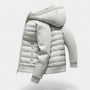 Noir | Men's Softshell Puffer Jacket - Hooded-Noir-Noir