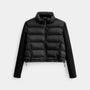 Noir | Women’s Lightweight Puffer Jacket-Jackets-Noir-Noir