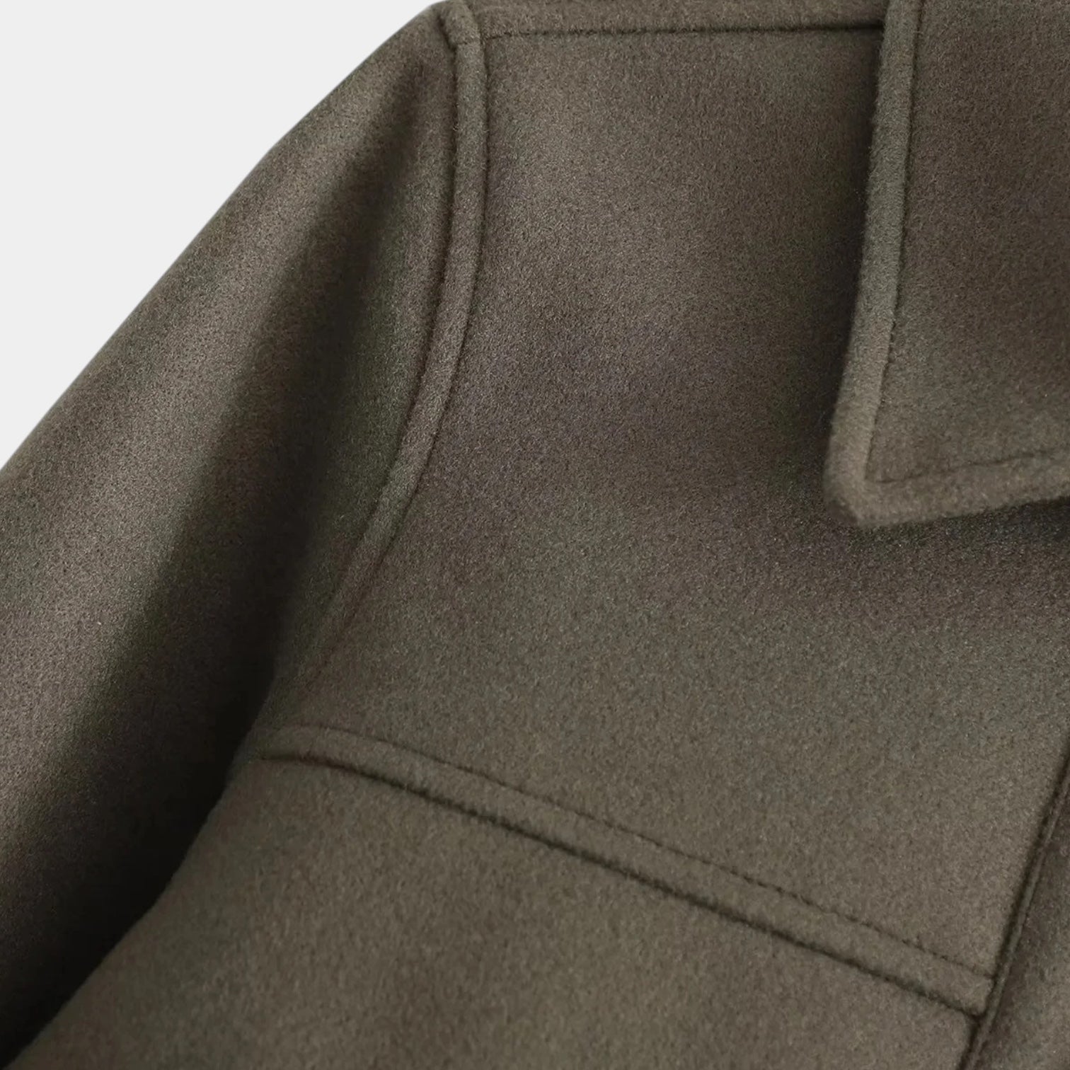 Noir | Women’s Cropped Overshirt Jacket-Noir-Noir