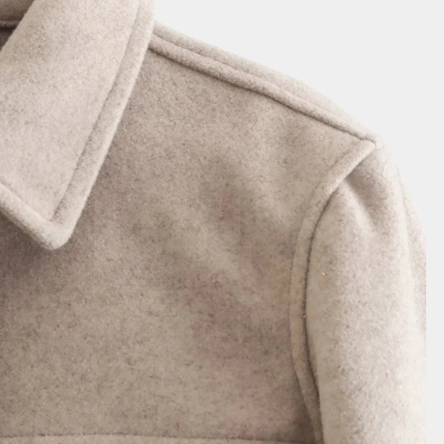 Noir | Women’s Cropped Overshirt Jacket-Noir-Noir