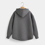 Noir | Women’s Zip-Up Hoodie-Noir-Noir