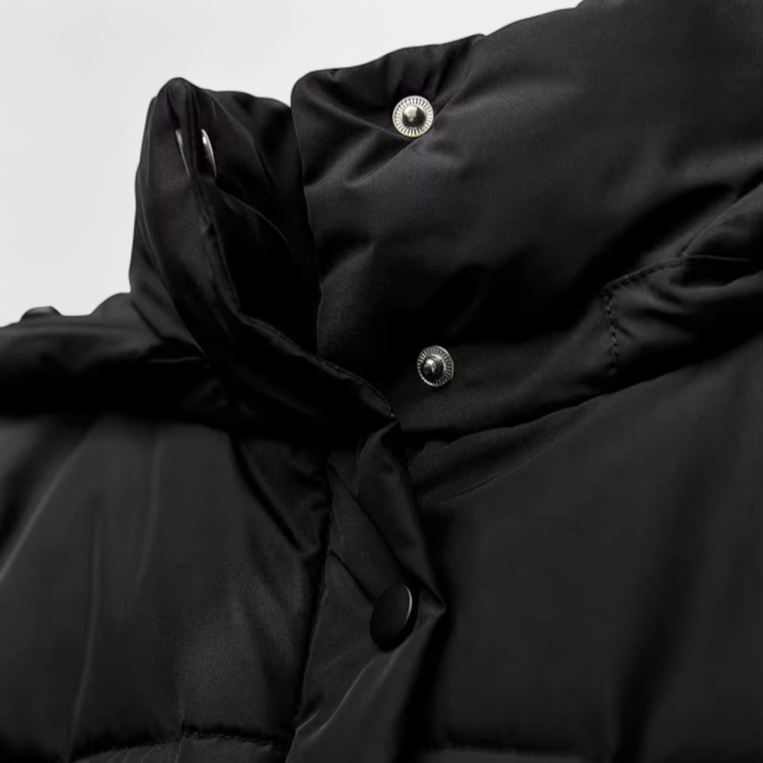 Women’s Short Puffer Jacket with Hood