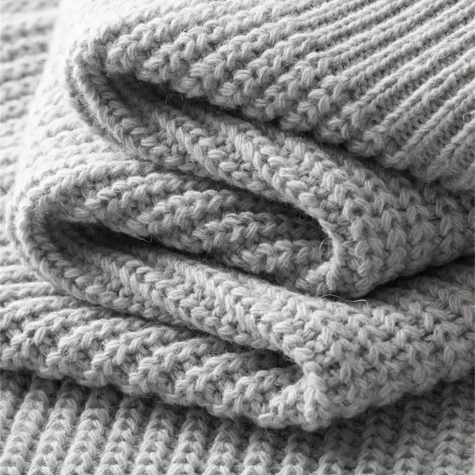 Men's Ribbed Knitted Half-Zip Jumper