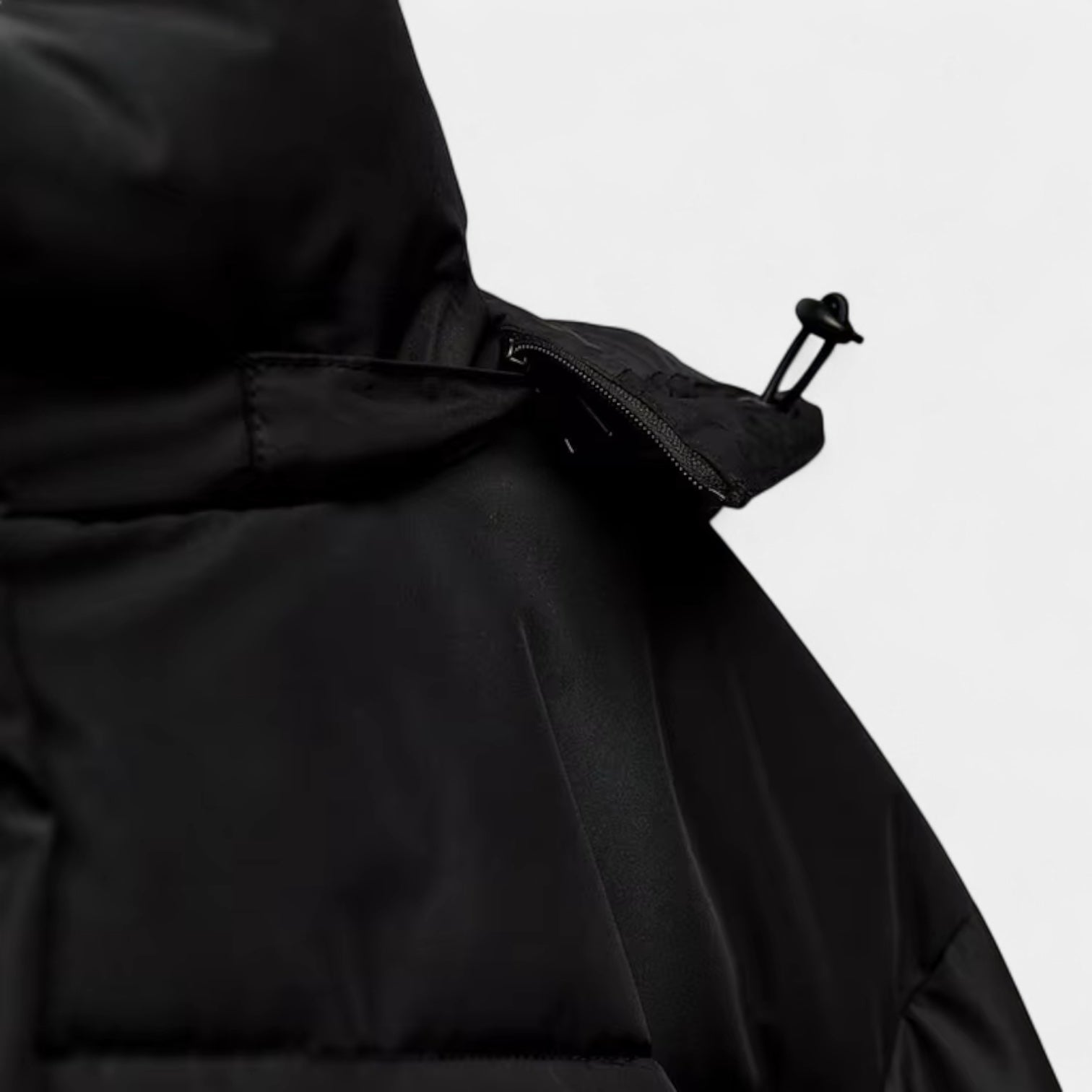 Women’s Short Puffer Jacket with Hood