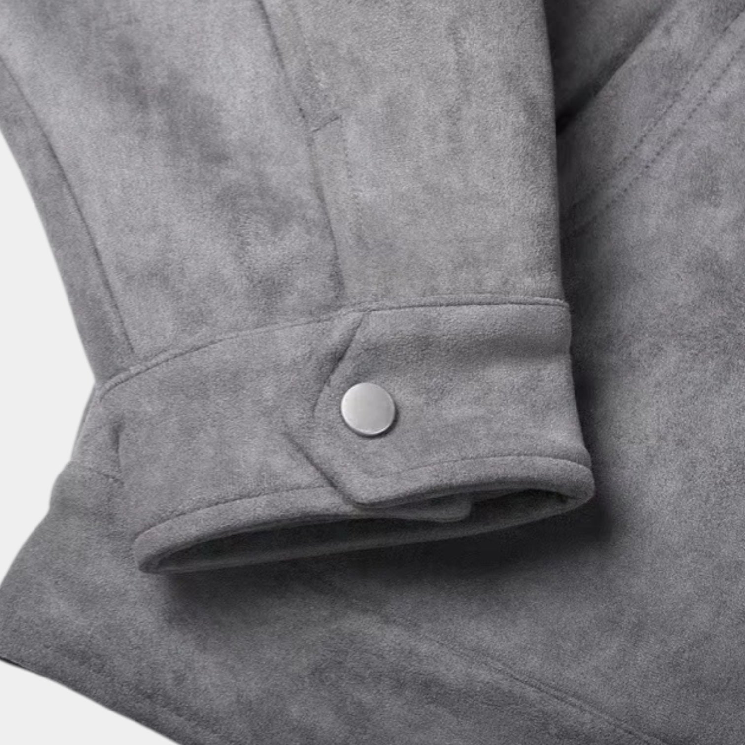 Noir | Men’s Casual Faux Suede Jacket