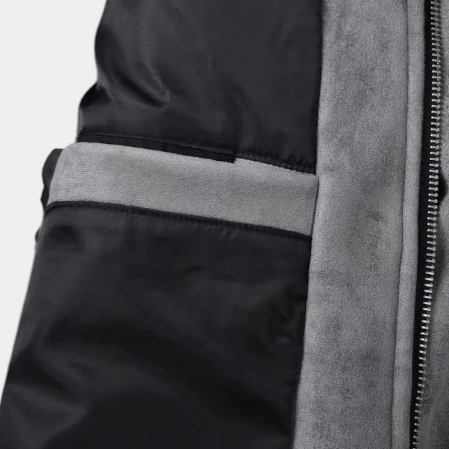 Noir | Men’s Casual Faux Suede Jacket