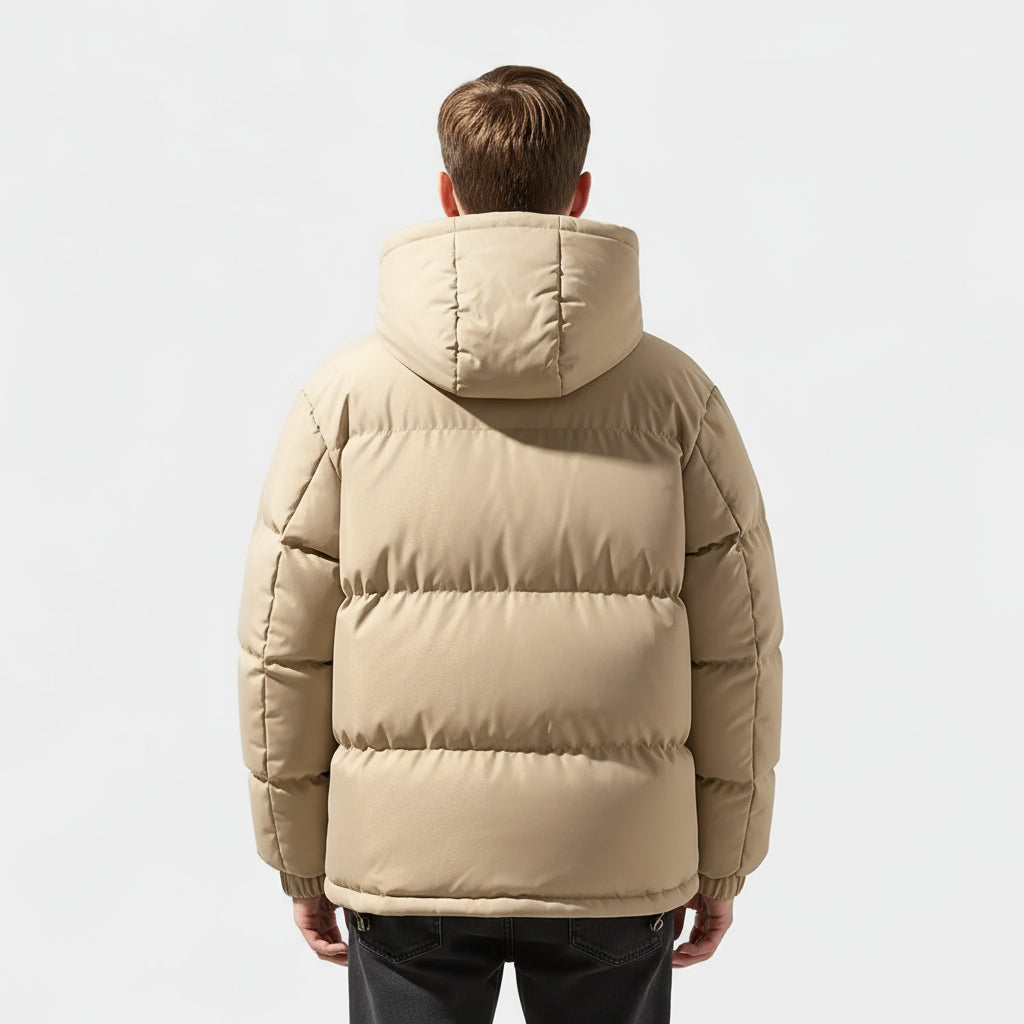 Men’s Performance Puffer Jacket - Waterproof Winter Coat