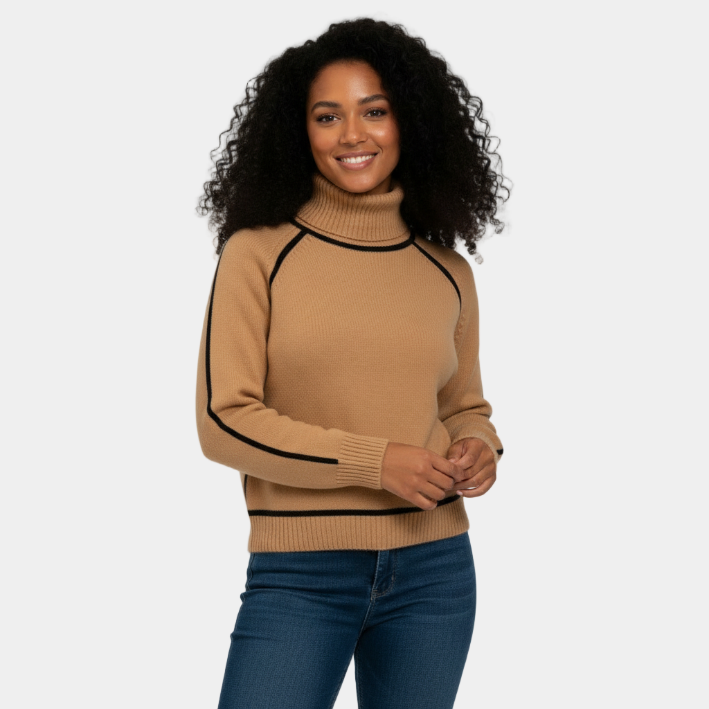 Women’s Wool Turtleneck Sweater