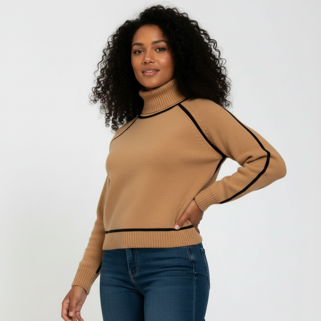 Women’s Wool Turtleneck Sweater