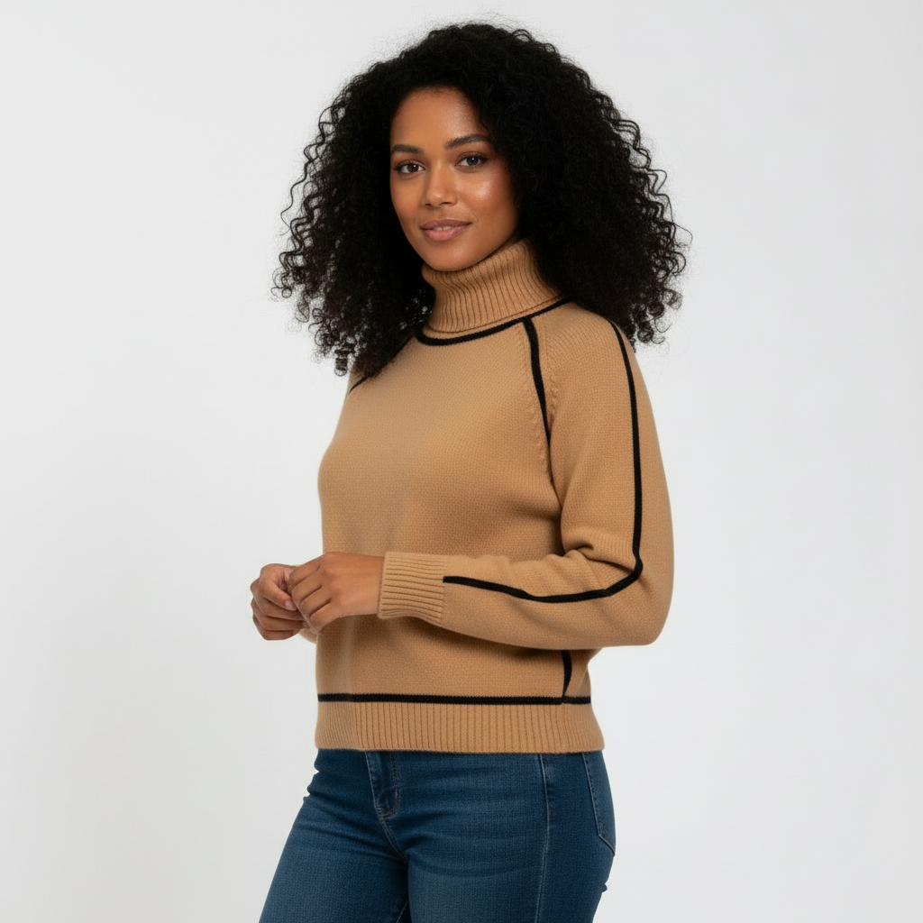 Women’s Wool Turtleneck Sweater