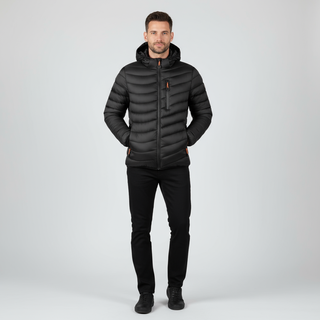 Men’s Lightweight Slim Puffer Jacket