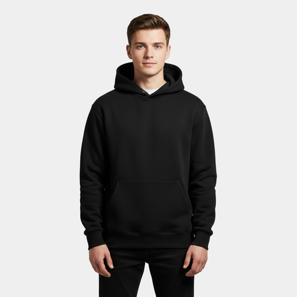 Men's Heavyweight Cotton Fleece Hoodie