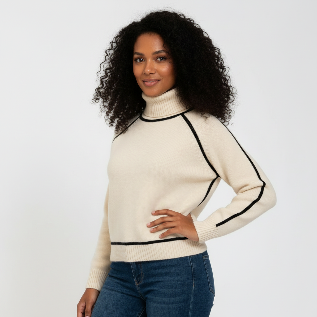 Women’s Wool Turtleneck Sweater