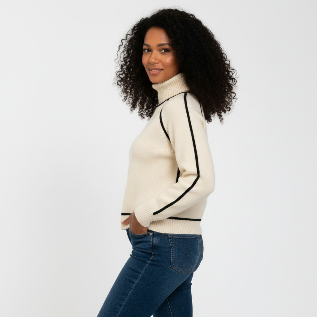 Women’s Wool Turtleneck Sweater