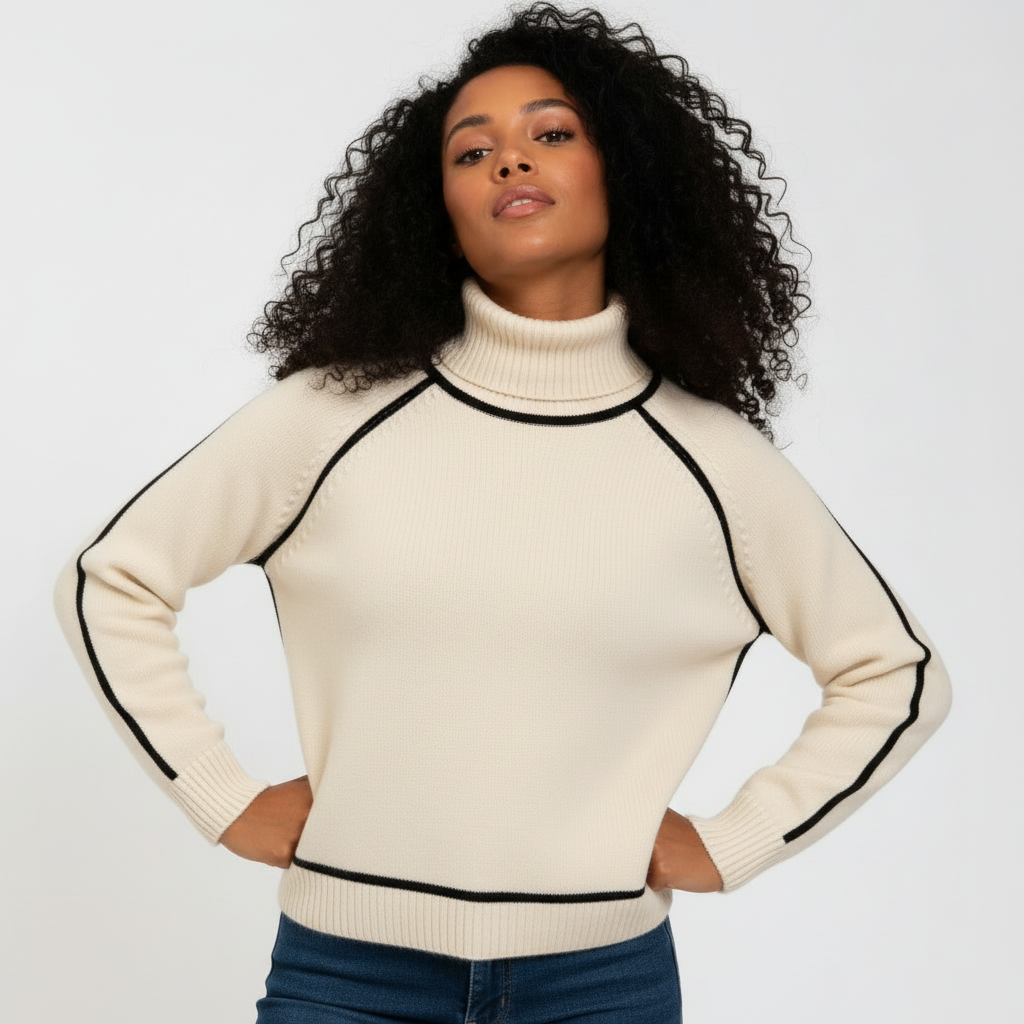 Women’s Wool Turtleneck Sweater