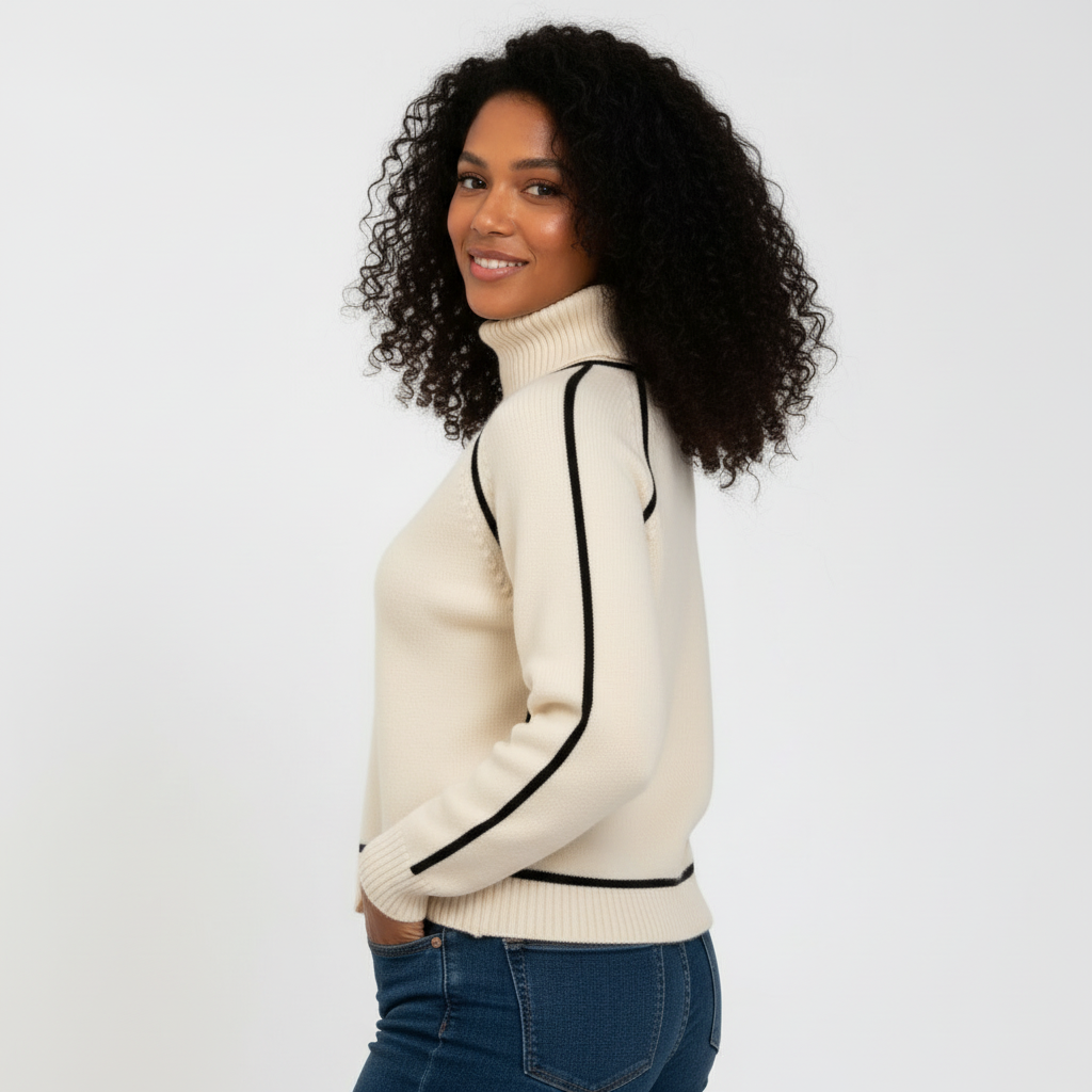 Women’s Wool Turtleneck Sweater
