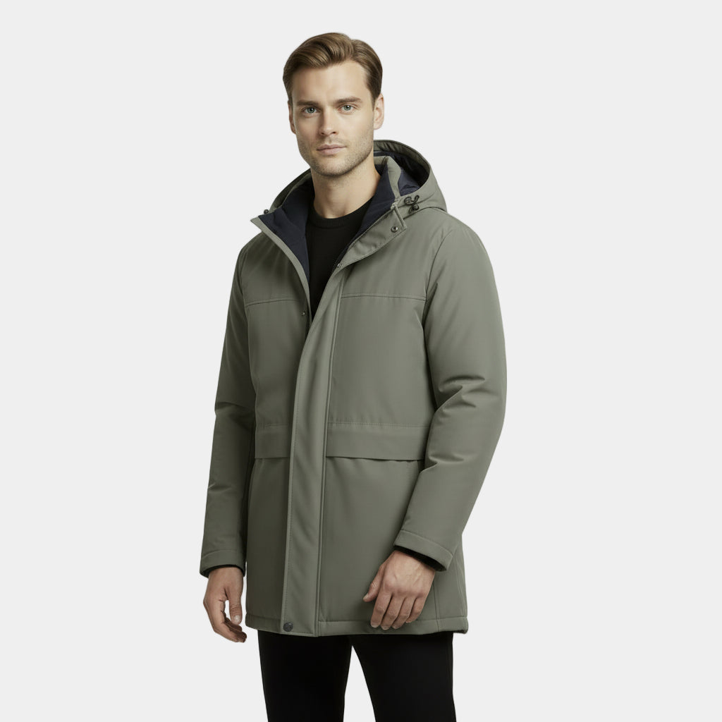 Men's Insulated Winter Jacket Parka