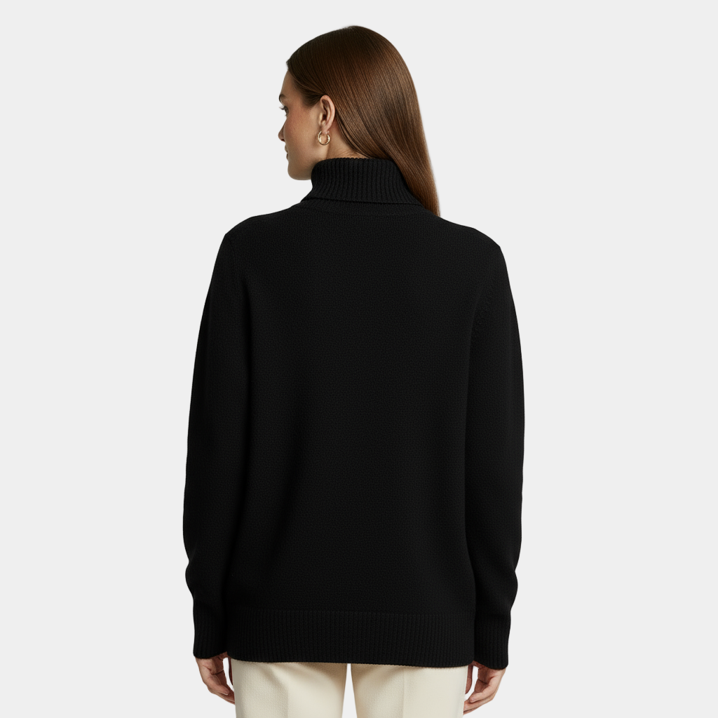 Women's Classy Cashmere Turtleneck Sweater