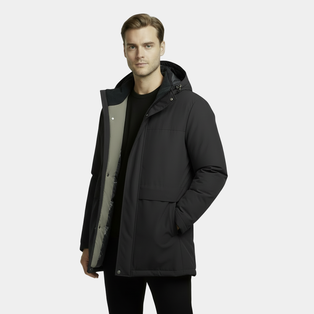 Men's Insulated Winter Jacket Parka