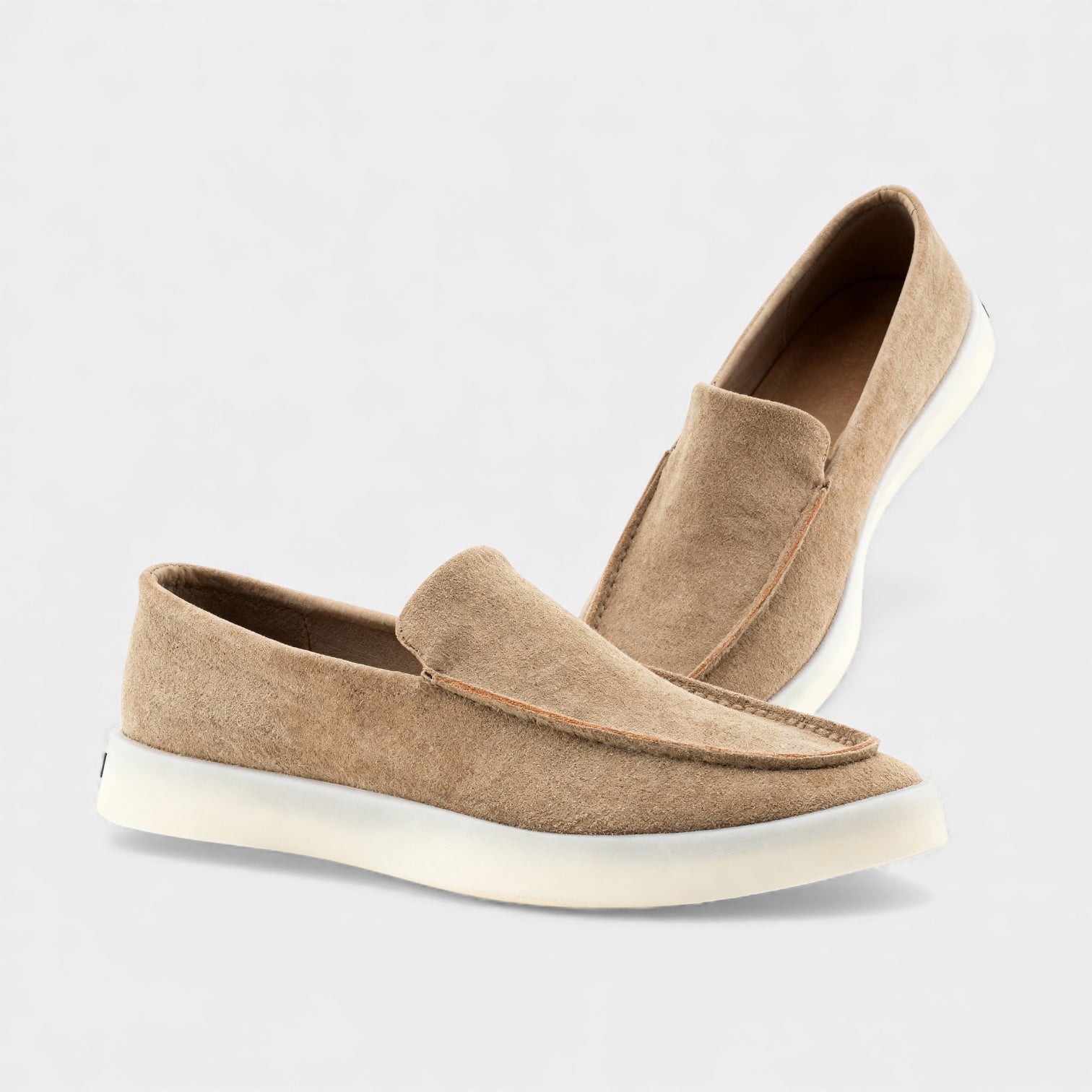 Men’s Faux Suede Slip-On Loafers