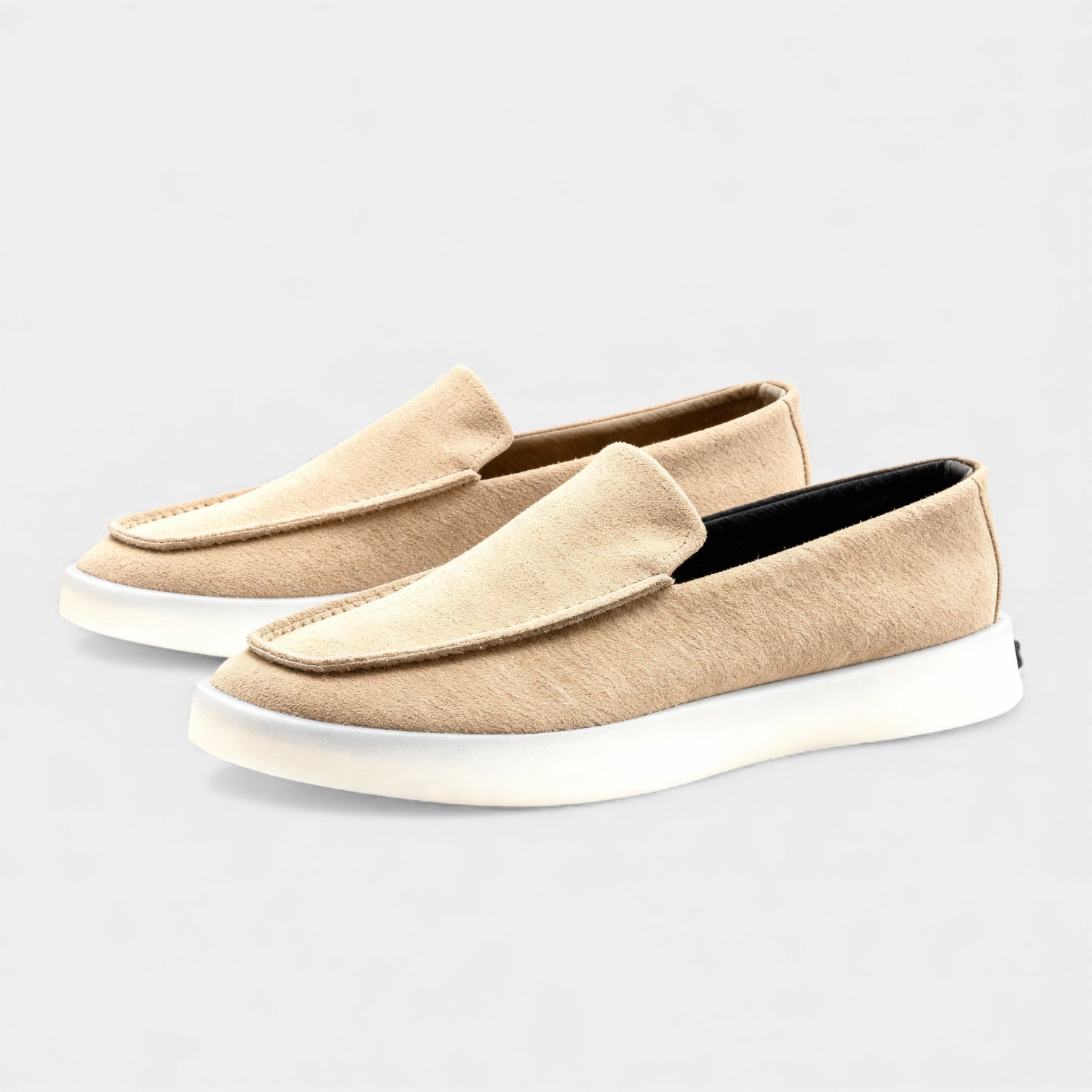 Men’s Faux Suede Slip-On Loafers