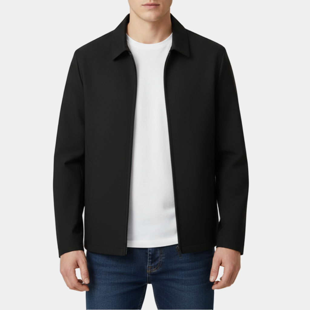Men’s Business Bomber Polo Jacket