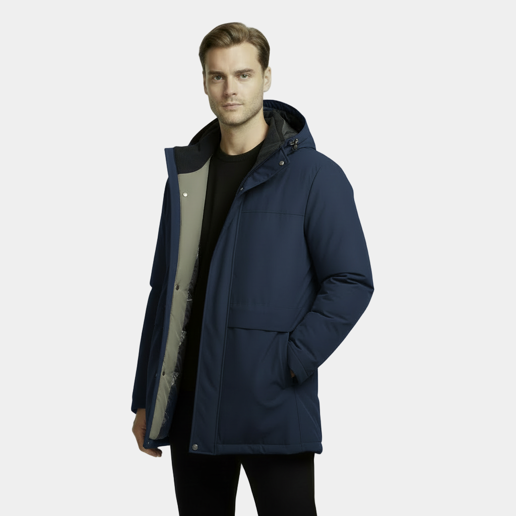 Men's Insulated Winter Jacket Parka