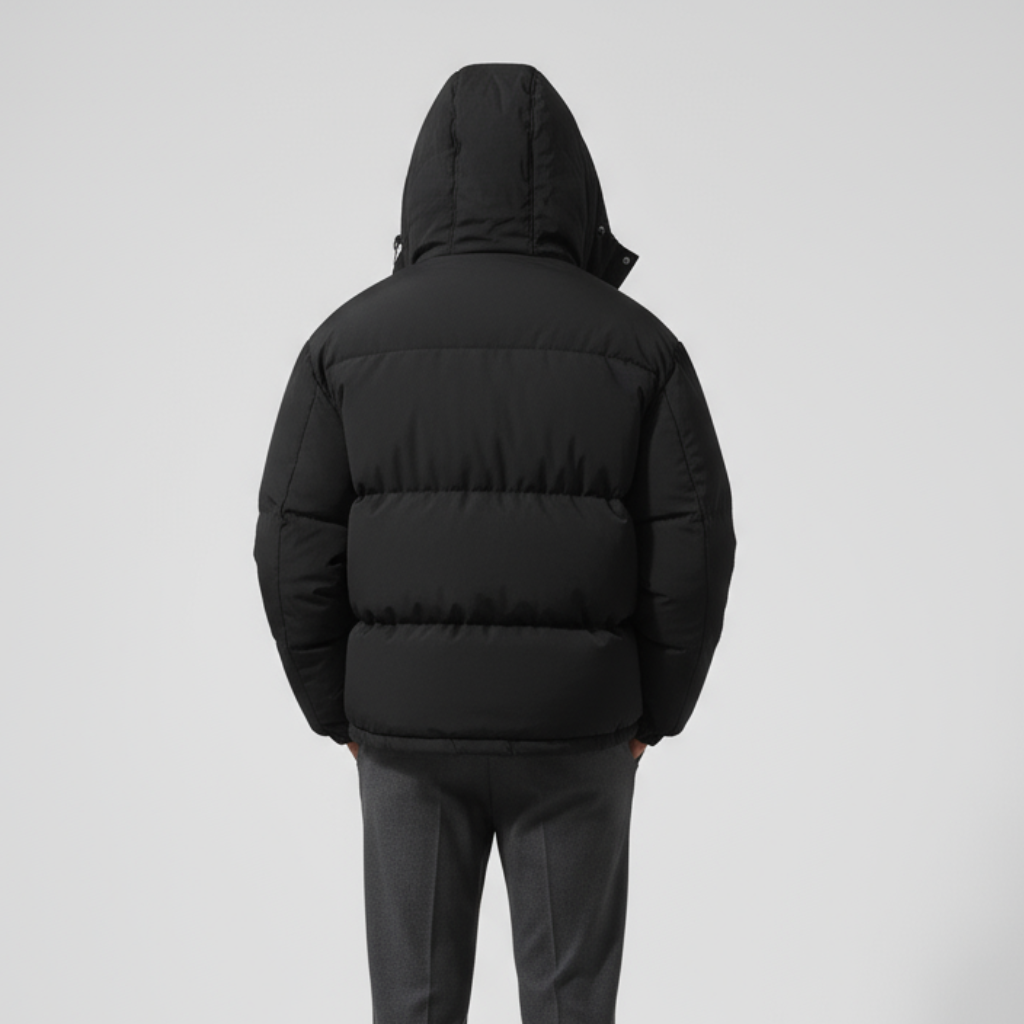Men’s Down Puffer Jacket – Waterproof Windproof