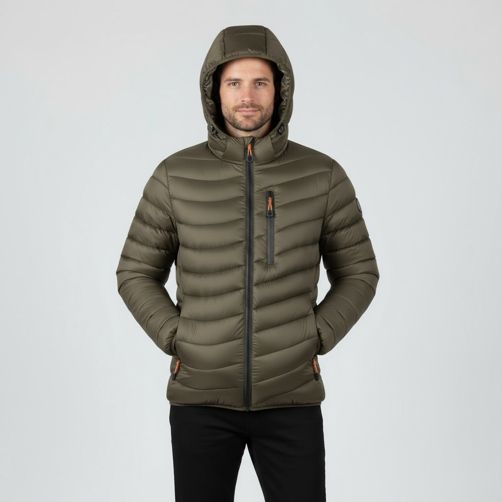 Men’s Lightweight Slim Puffer Jacket