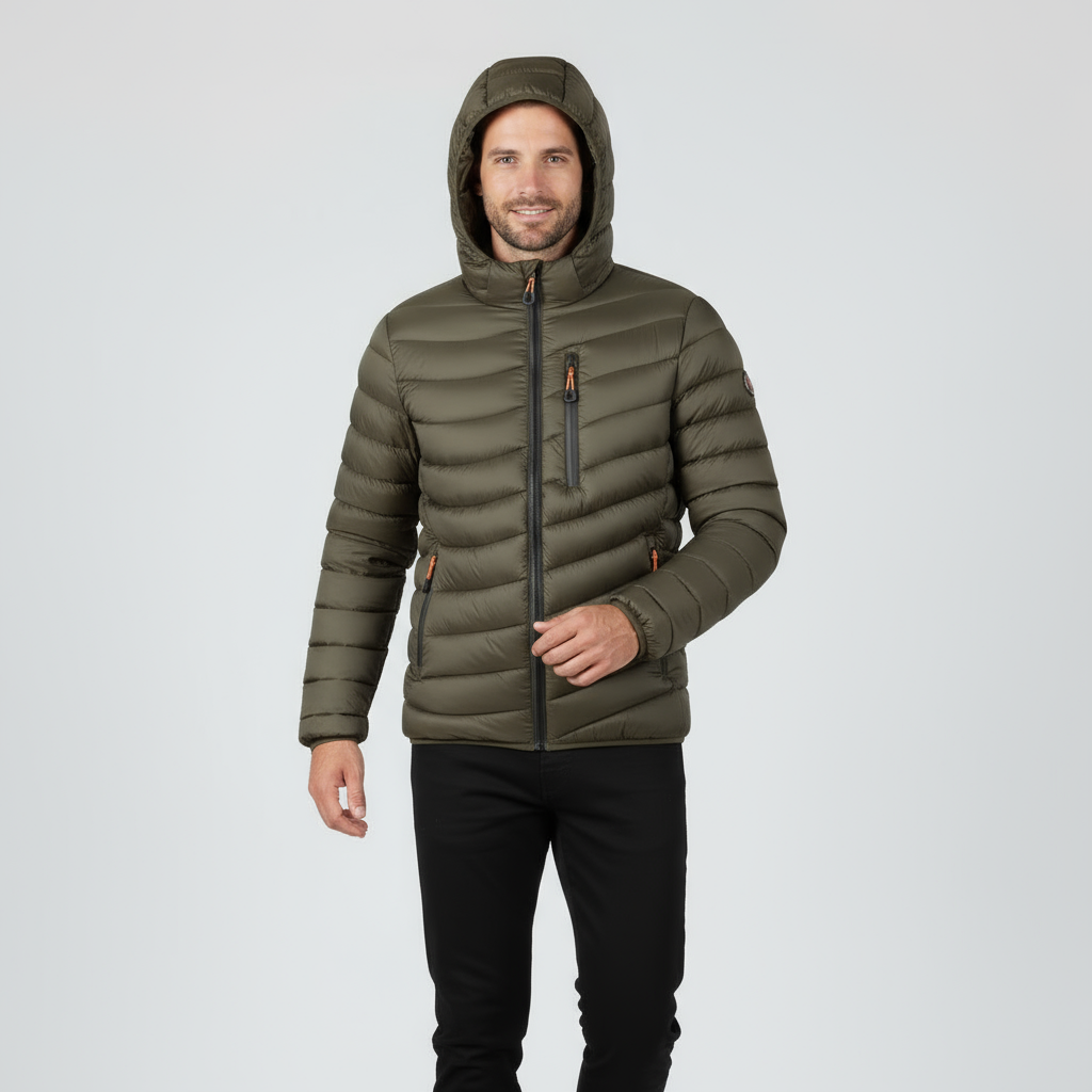 Men’s Lightweight Slim Puffer Jacket