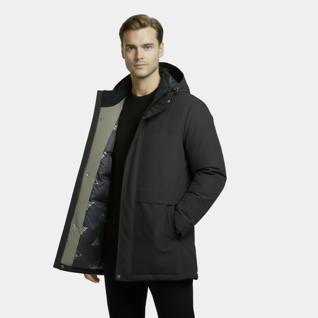 Men's Insulated Winter Jacket Parka
