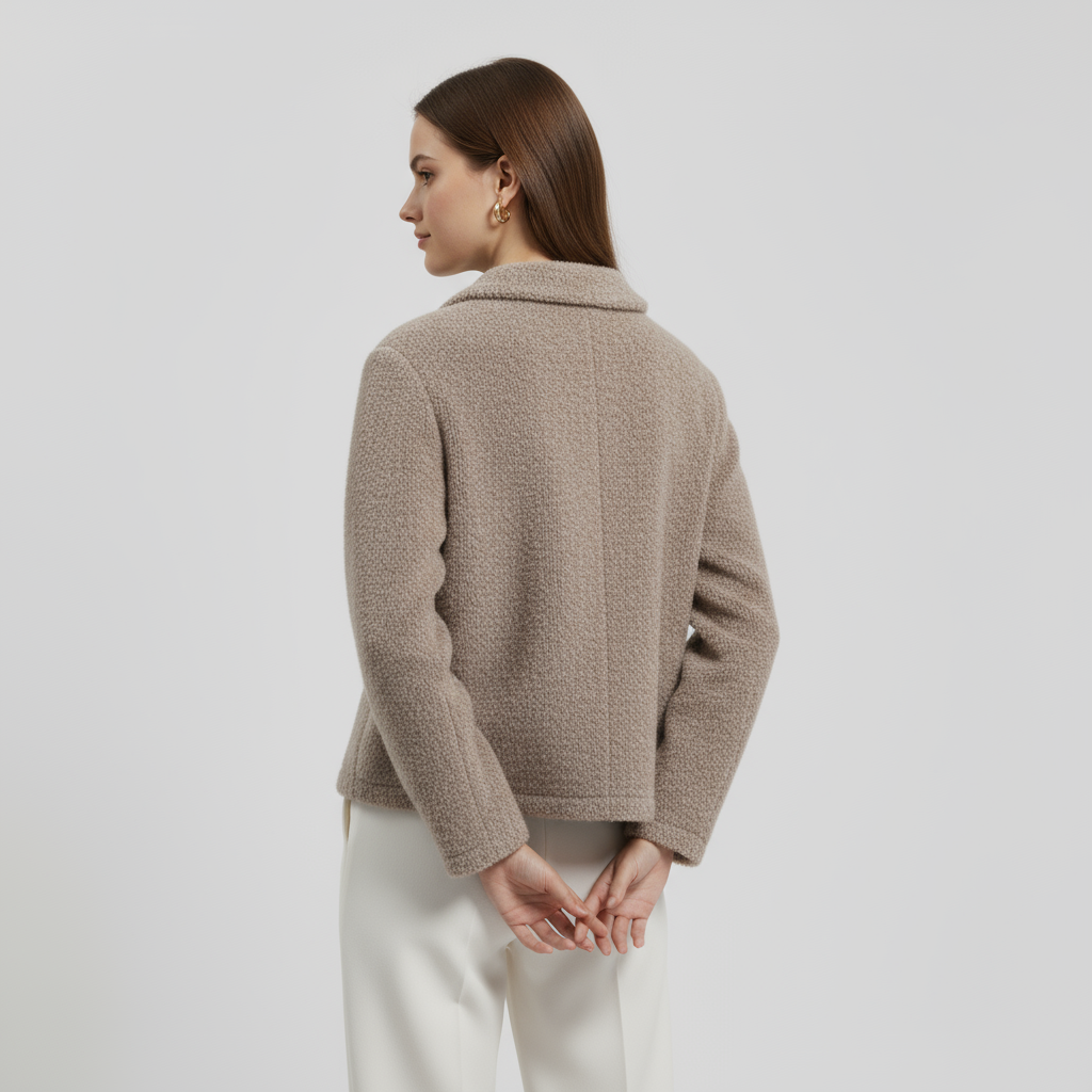 Women’s Wool-Blend Textured Cardigan