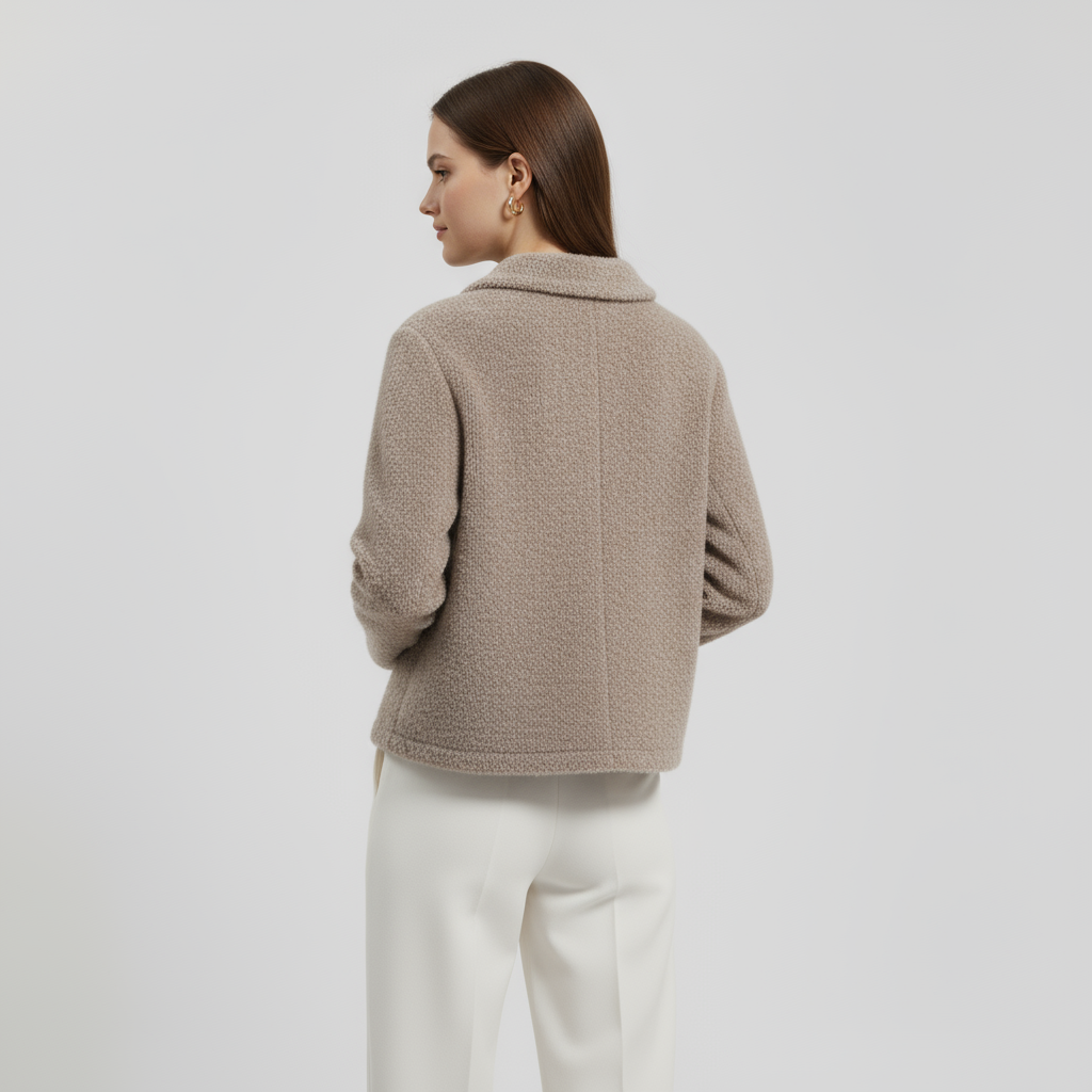 Women’s Wool-Blend Textured Cardigan