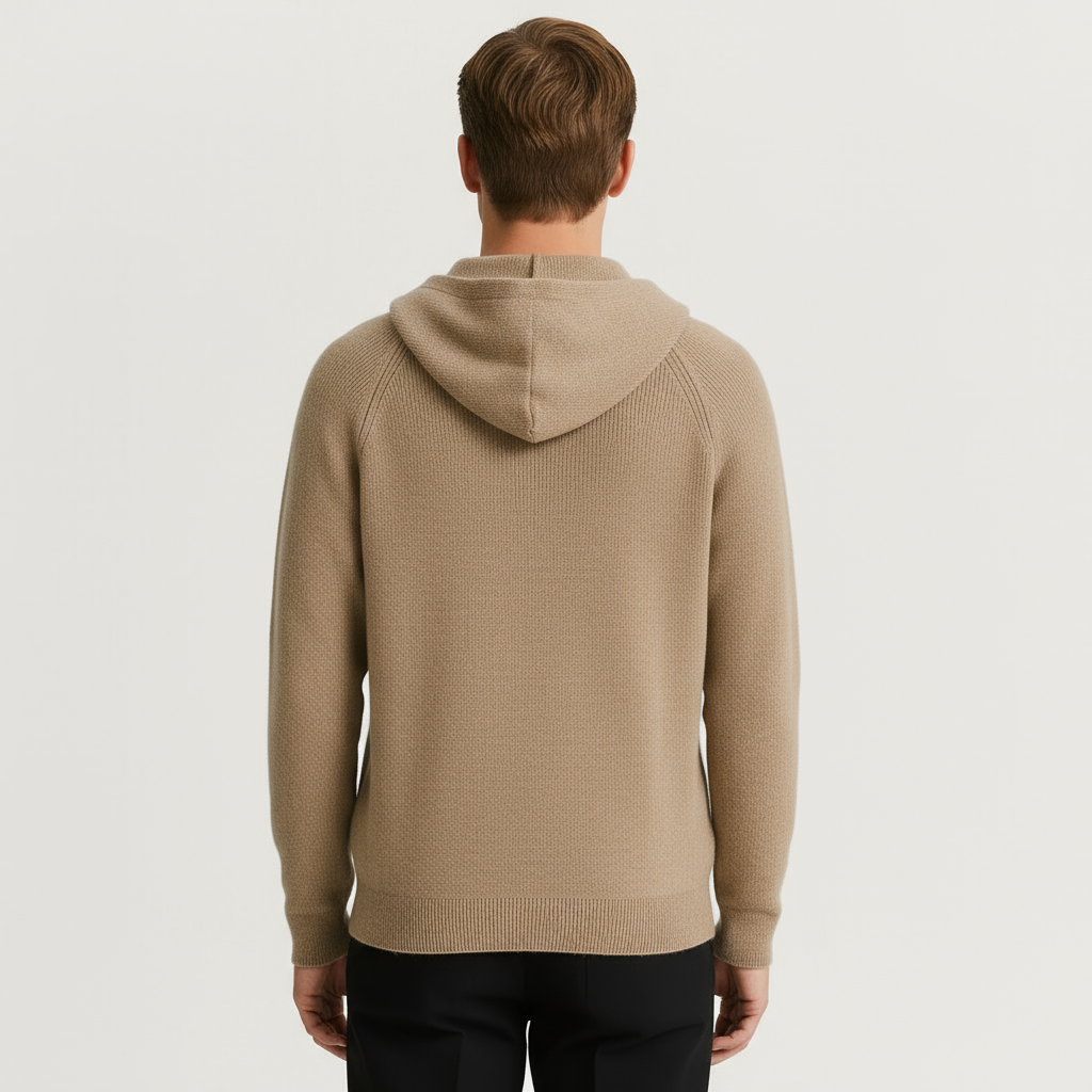 Men's Classic Cashmere Zip Cardigan