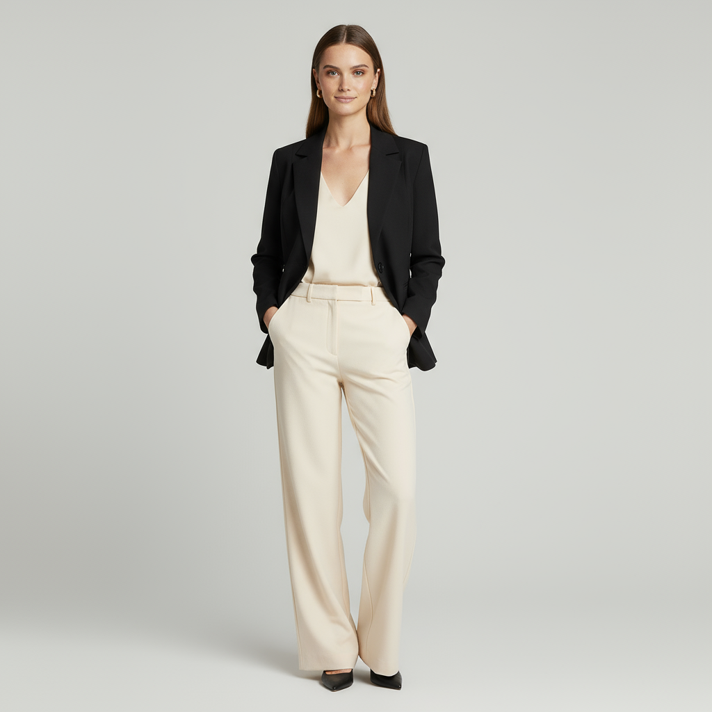 Women's Single-Button Blazer