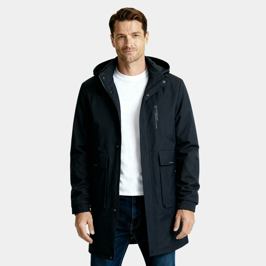 Men's Long Parka Winter Jacket - Windproof Waterproof